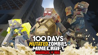100 Days in a Mutated Zombies Nuclear Fallout in Minecraft Hardcore... Here's What Happened.