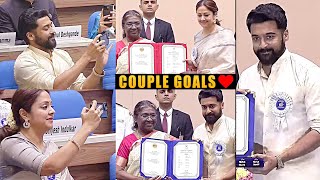 Suriya And Jyothika Receives National Awards For Soorarai Pottru Movie | Daily Culture