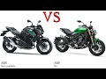 kawasaki z 400 vs benelli 402 s test specification comparison