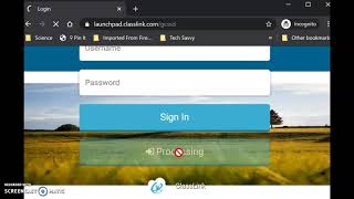 How GCSSD students login to Classlink