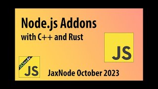 Native Node.js Addons