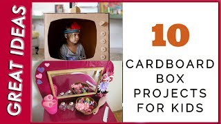 Cardboard Box Projects | Rainy Day Favorites