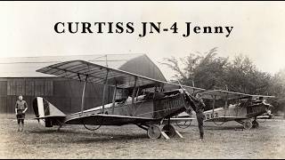Charles Lindbergh flew THIS Curtiss JN Jenny