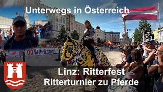 Linz: Ritterfest - Ritterturnier zu Pferde