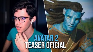 INGRESSO JÁ TA COMPRADO!! | Avatar 2: The Way of Water teaser trailer [React]
