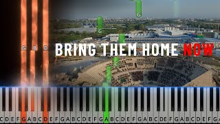 Habaita הביתה piano tutorial | BRING THEM HOME! - Homeland concert | קונצרט מולדת