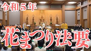 池上本門寺「花まつり法要」令和5年4月2日