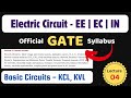 Lec 04 | Unit-1 | GATE 2000-2010 | Basics KCL,KVl | Electric Circuuit | @JSMS2.0