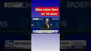 Biden refers to ‘54 states’ in new blooper #shorts