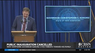 NH Gov Sununu Cancels Public Inauguration, Citing Threats