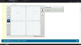 Graphing in WebAssign