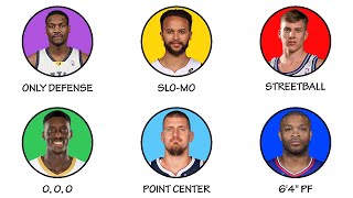 Every Weird NBA Player Explained In 32 Minutes