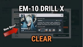 EM-10 Blusphere Boss Clear | Expansion Drills X [Girls' Frontline 2: Exilium]