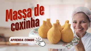 RECEITA MASSA DE COXINHA | Faz o maior SUCESSO!😋