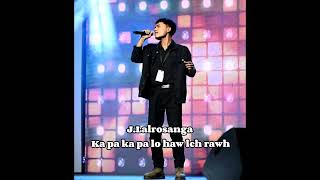 J.Lalrosanga (Rsa) - Ka pa ka pa lo haw leh rawh (Cover)