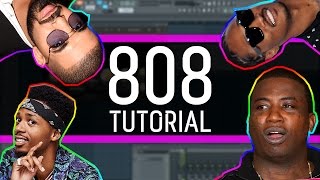 How To Make 808 Kick Drum Bass From Scratch - NI Massive / FL Studio 12 Tutorial