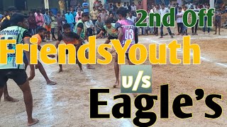 #Nainala kabaddi FriendsYouth v/s Eagle's to be continued 2nd off Kabddi best gaming