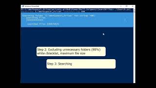 PowerShell: Searching files