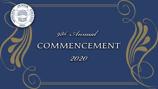 MJC's 98th Annual Commencement Ceremony 2020