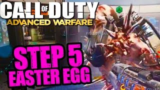LAZER FLOOR MAZE! - Exo Zombies "Carrier" Step 5 - Easter Egg Tutorial - (Advanced Warfare) | Chaos