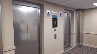 Modernised Schindlers! 2023 Jackson Lifts at Premier Inn in Weston Super Mare (Seafront)