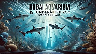 Dubai Aquarium & Underwater Zoo 4K | Stunning Marine Life at Burj Khalifa.