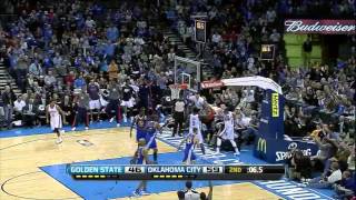 Russell Westbrook 30 points amazing dunk vs Golden State Warriors full highlights 11/18/2012 HD