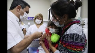 Se realizó el lanzamiento de la Campaña de Vacunación Antigripal para niños de 6 a 24 meses