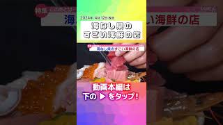 【人気】89歳店主こだわりのマグロ丼＆重さ900gの海鮮丼！海なし県のすごい海鮮店『every.特集』