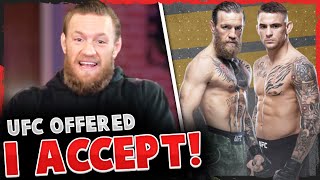 BREAKING! Conor McGregor ACCEPTS UFC fight with Dustin Poirier, Tony Ferguson on what’s next