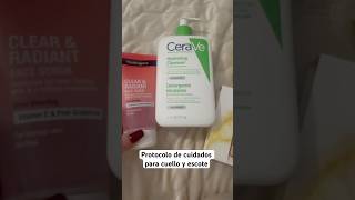 PROTOCOLO DE CUIDADOS PARA CUELLO Y ESCOTE mañana en vivo! #beauty #skincare #skincareroutine #skin