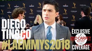 Diego Tinoco #OnMyBlock #Netflix @ 70th Los Angeles Area Emmy® Awards Red Carpet #LAEmmys