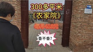 天津300多平农家院马上迎来新主人房东热情的介绍房子的点点滴滴