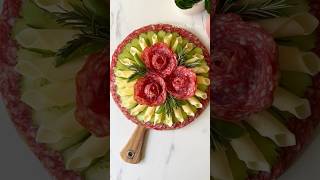 Charcuterie Plating Board Ideas ✨ Cheese platter inspiration | Salad Plating ideas✨#shortsvideos