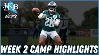 Eagles Training Camp Week 2 Highlights & Clips | Philadelphia Eagles Highlights | John McMullen