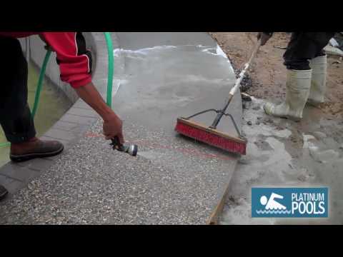 Platinum Pools - Making Pea Gravel Platinum Pools - Making Pea Gravel