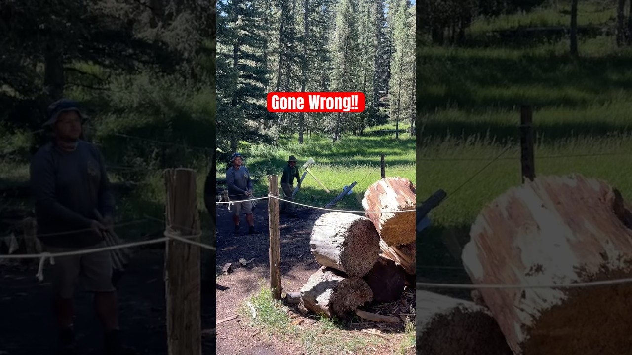 Viral Video Axe Throwing Goes Wrong