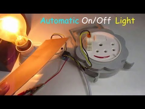 Automatic Light On Off Circuit Using Ldr And Relay Diy Project Youtube