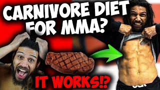 I Tried Carnivore Diet For MMA... INSANE Results | Coach Kajan Johnson #carnivorediet #mma #ufc #wtf