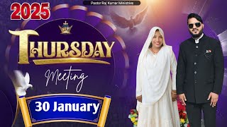 Healing prayer Thursday meeting 31 January 2025