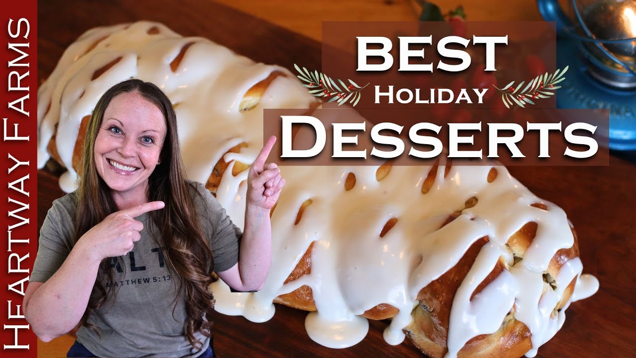 Top 3 Homemade Desserts | Recipes By Heartway Farms - YouTube