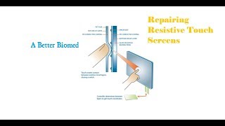 how to fix resistive touch screen