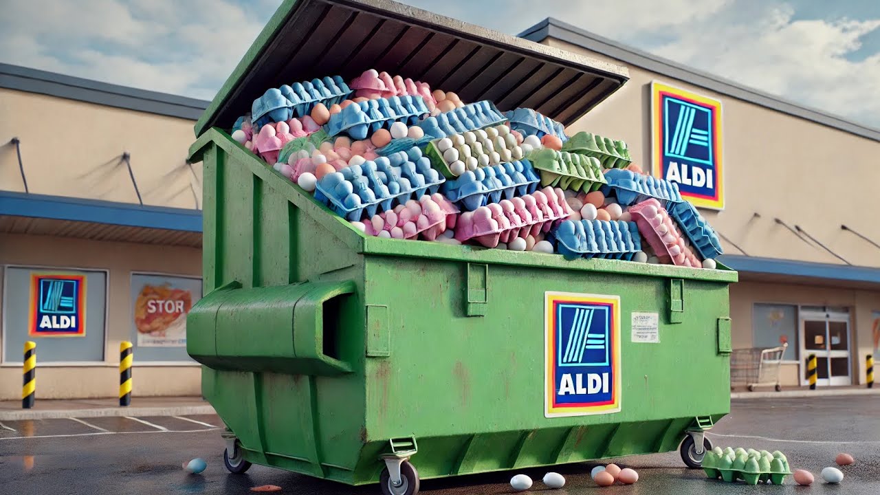 Dumpster Diving Aldi 560 Youtube