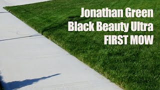 Jonathan Green BLACK BEAUTY ULTRA. First Mow