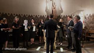 Tournemire 23e Dimanche après Pentecôte (1/2) Choeur grégorien dir. G. Lacombe, J-M. Leblanc, orgue