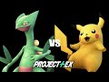 (P+EX) Sceptile Vs Pikachu