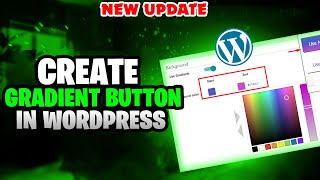 Gradient Button Elementor Tutorial | How to create gradient button in WordPress