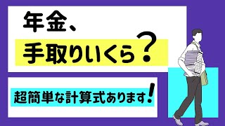 【超簡単】年金手取り額を計算する方法！