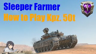 How To Play - Kpz 50t || WoT Blitz