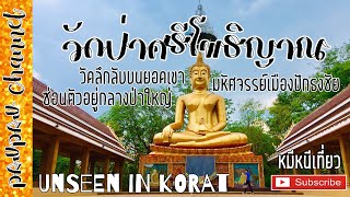 วัดป่าศรีโพธิญาณ ปักธงชัย Unseen in Korat วัดลึกลับบนยอดเขา ซ่อนตัวอยู่กลางป่าใหญ่ | หมีหนีเที่ยว